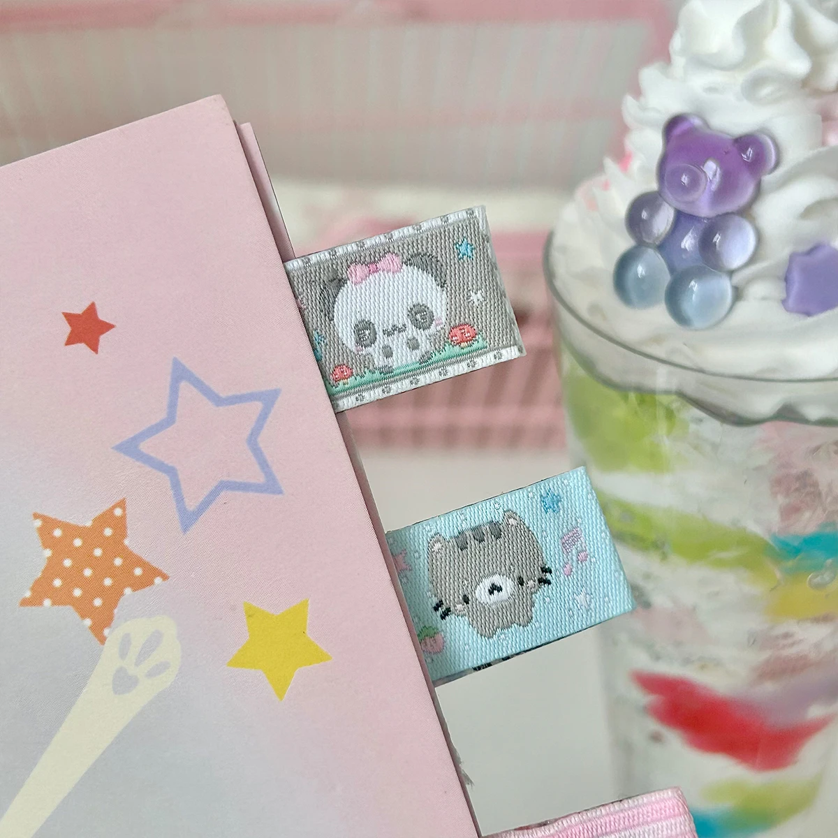 Embroidery Online - Kawaii Embroidery Stationery Sticker Label Index