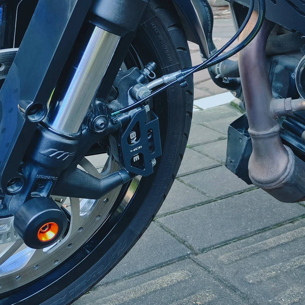 For Husqvarna SVARTPILEN 401 VITPILEN 401 2017-2023 Cover Fender Crash Slider Cap Motorcycle Front Brake Caliper Guard Protector - Image 6