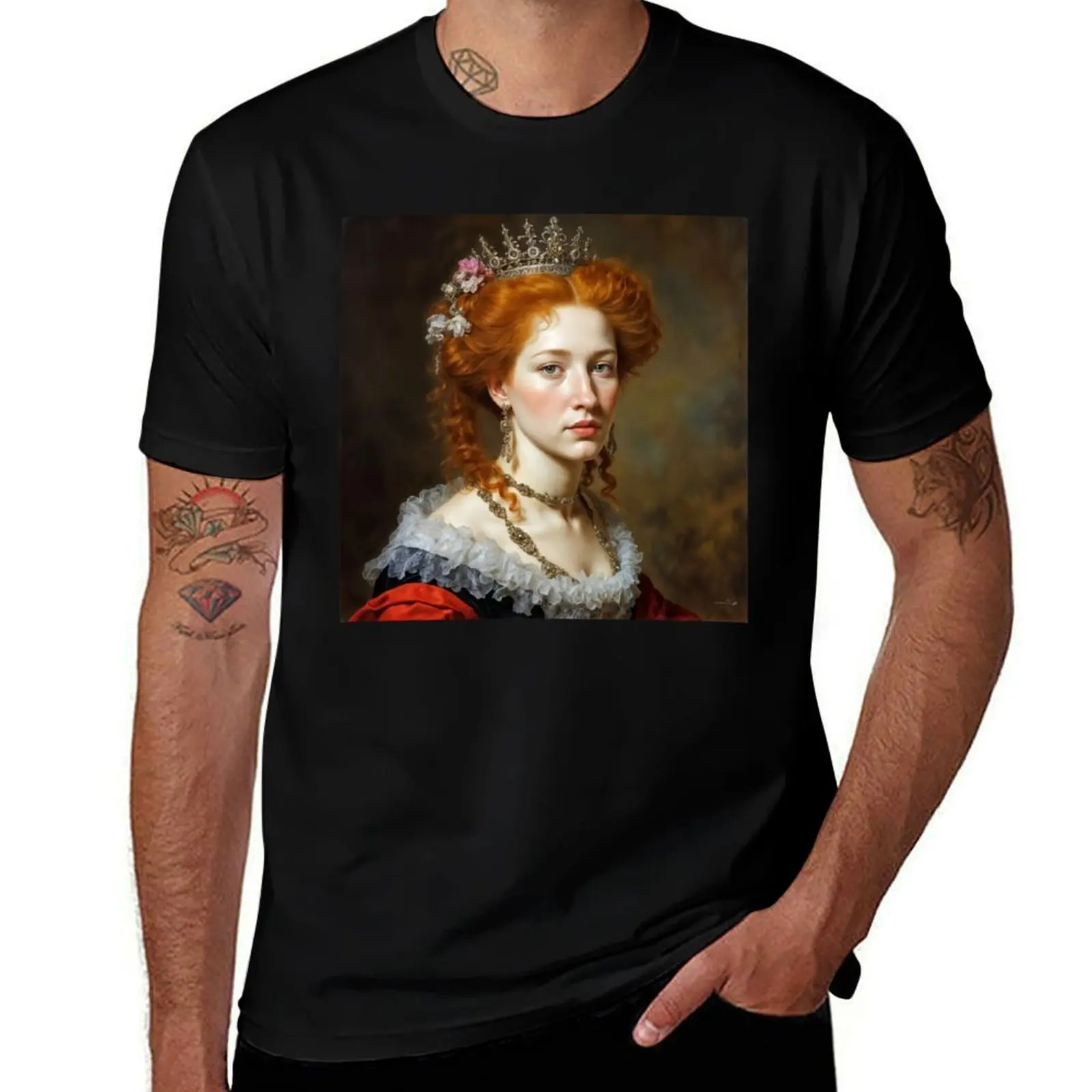 

Queen Elizabeth the 1st T-Shirt heavyweights rapper graphic tees graphic t shirts oversized t shirt men