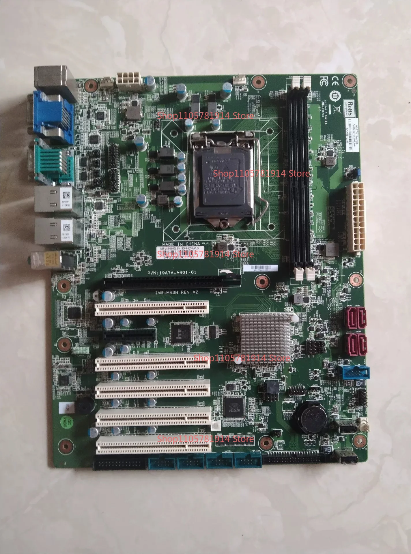 For Main Board ADLINK IMB-M43H Rev A2