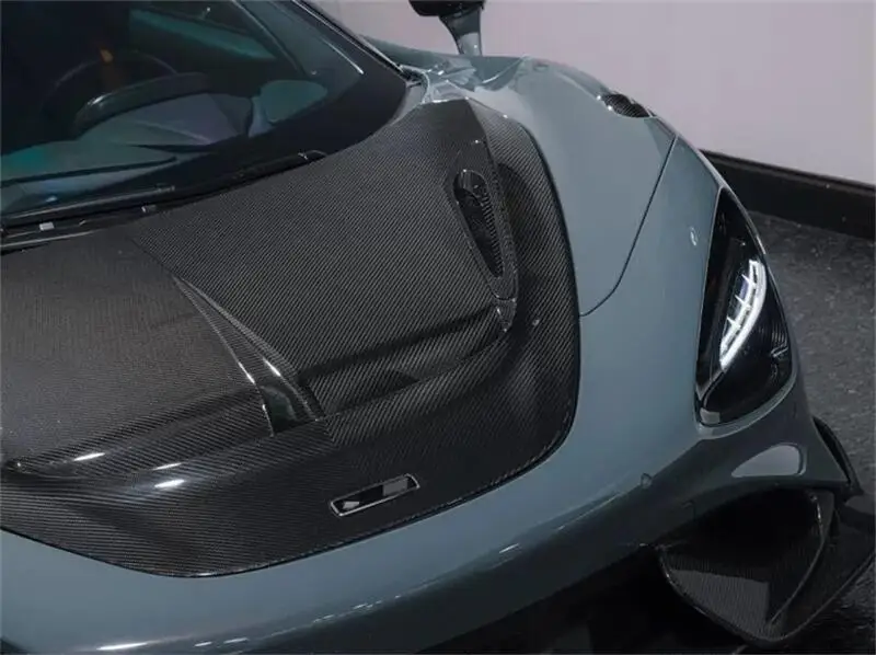 غطاء محرك السيارة من ألياف الكربون طراز Vorst لهاتف ماكلارين 720S غطاء محرك السيارة المستخدم مع مقاطع ومسامير بالجملة
