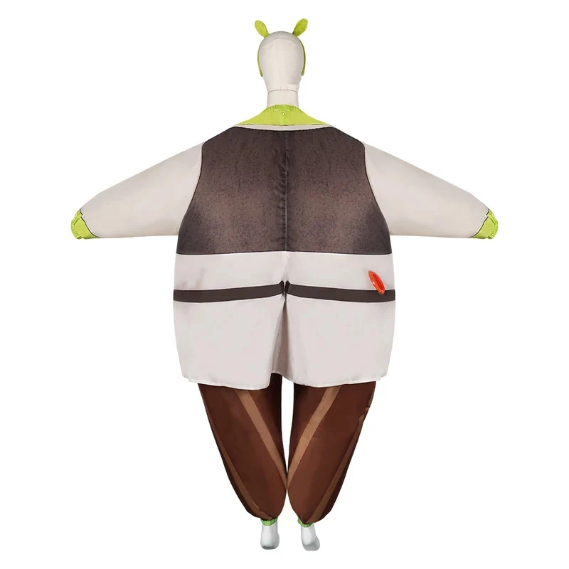 

CyShrek Cosplay Party Inflatable Costume Monster Fiona Rolepaly Hair Band Inflation Pump Stage Outfits Halloween Carnival Suit