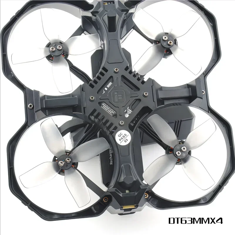 10 ペア (10CW+10CCW) HQPROP DT63MMX4 63mm 4 ブレード プロペラ 2.5 インチ Cinewhoop 用