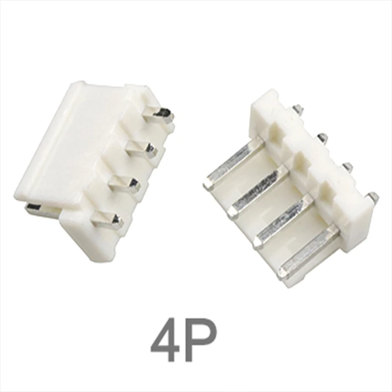 10PCS VH3.96 3.96MM 4Pin Connector Straight Needle Wire Adaptor