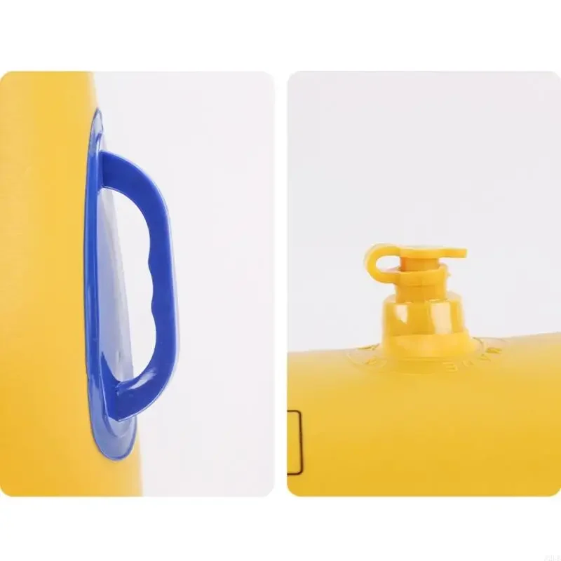 Надувной детский бодиборд с усиленными краями, устойчивая к разрыву ткань ПВХ, повышенная плавучесть, легкая конструкция, 15UB