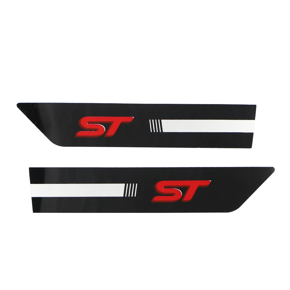 Autocollants de porte latérale pour Ford, accessoire de voiture, lame pour Ford Terminated, Kuga, Fi.C., Focus, Mondeo, Escape, St Vignale, 2 pièces
