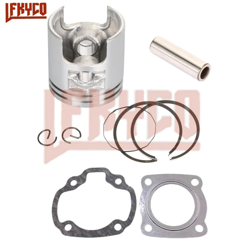 Motorcycle 41mm for Suzuki AD50 Address 50 AG50 ZZ50 SJ50 TGB R50X KATANA Sepia Scooter Moped 2 Stroke Piston 10MM PIN Rings Kit