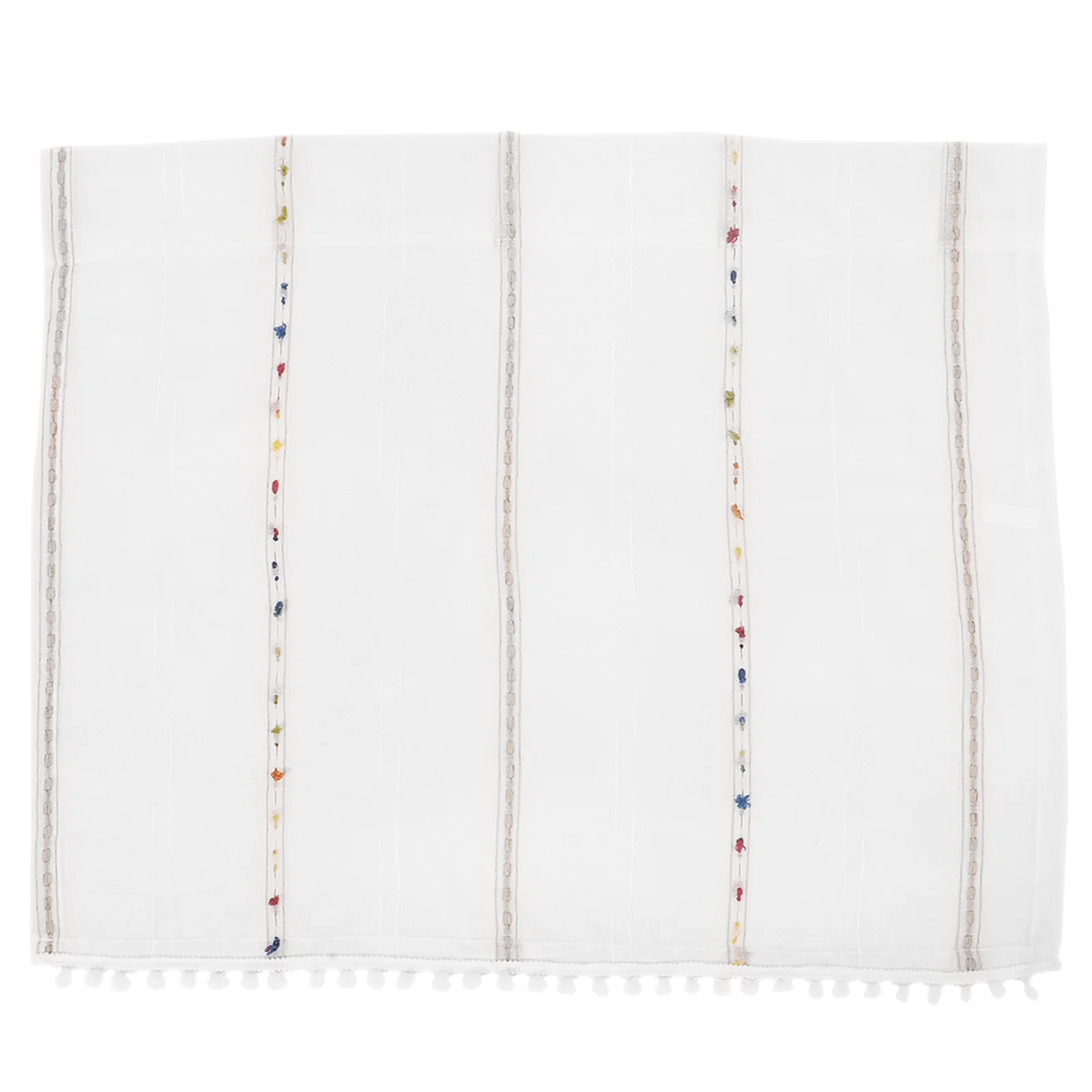 Stylish Short Curtain For Kitchen Farmhouse Half Polyester Curtains Home Supplies Cafe Decorative Hanging Curtain