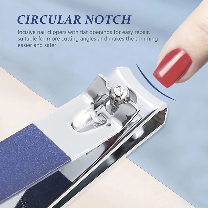 

Маникюрный набор 18 в 1, набор для стрижки ногтей, маникюрный комплект для женщин и мужчин, из нержавеющей стали, профессиональный, с дорожным футляром