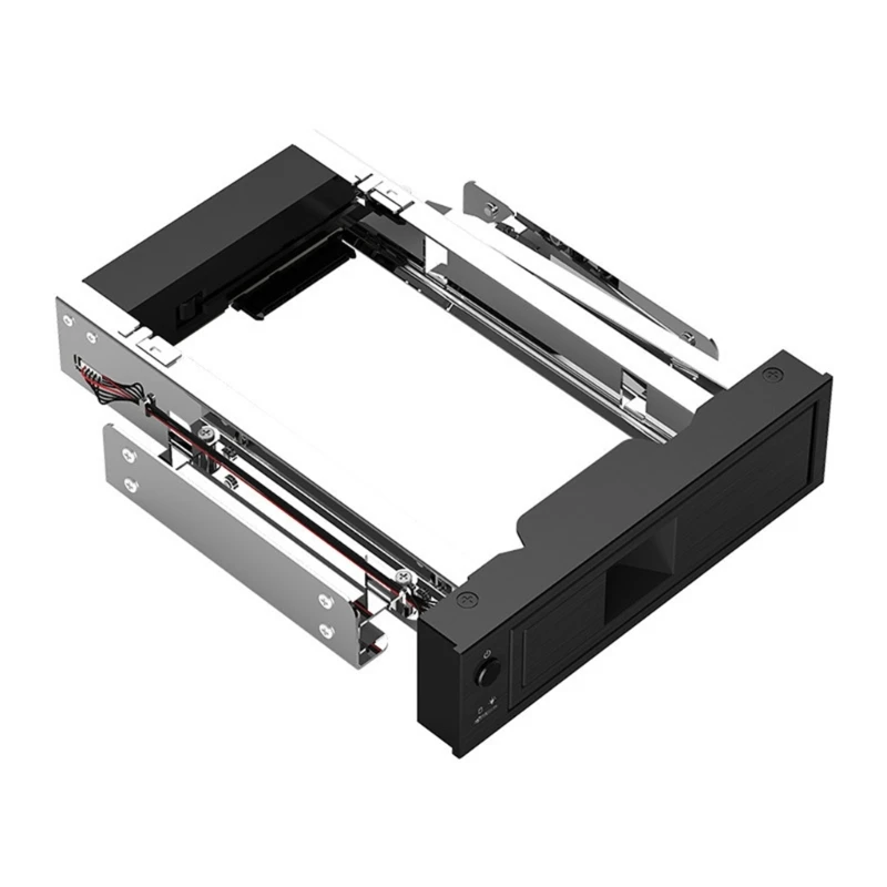 1106SS Trayless Hot Swap Mobile Rack for 3.5inch Hard Internal Backplanes Enclosure Lockable Bay