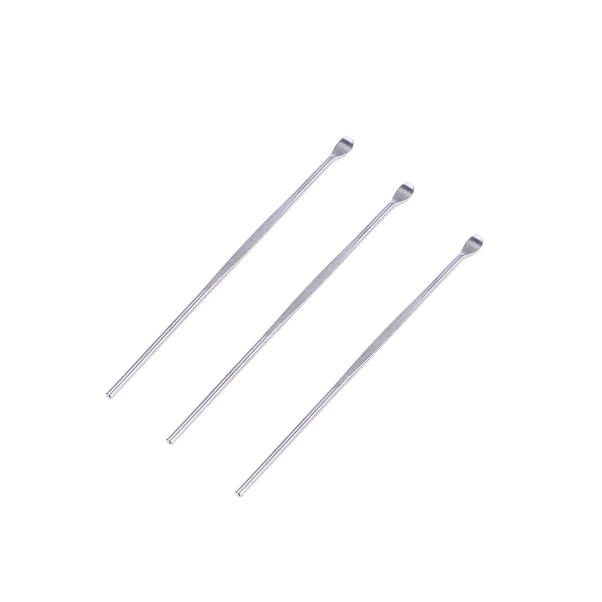 6 قطعة مزيل شمع الأذن ملعقة من الفولاذ المقاوم للصدأ مصممة بدقة لتنظيف الأذن العميقة تصميم مريح محمول وموثوق يوميًا