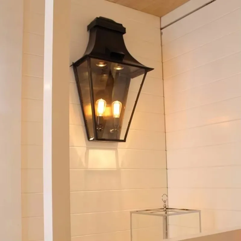 Black outdoor aluminum with motion sensor LED light source polycarbonate diffuser