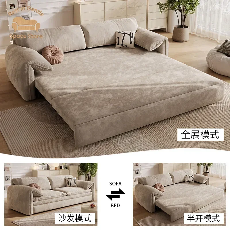 Italian Designer Sleep Sofas Bed Luxury 2 Seater Floor Loveseat Lazy Sofa Lounge Foldable Divano Letto Pieghevole Home Furniture