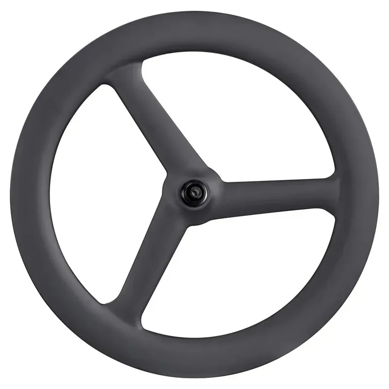 ล้อจักรยานคาร์บอนแบบสามก้าน ดิสก์เบรกแบบแข็ง ล้อ TT