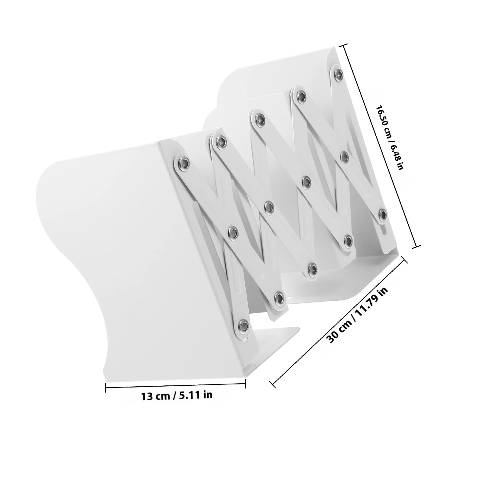 Adjustable Expandable Metal Book Shelf Holder Desktop Bookend Retractable Book Holder for Cookbooks Heavy Duty Bookends