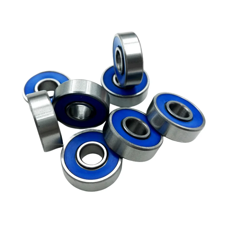 500pcs high speed ABEC-9 608-2RS 8*22*7 mm R-2280DD skateboard roller skating wheel bearing 608 608RS 8x22x7 ball bearings