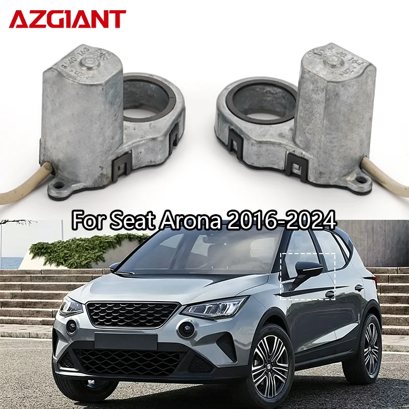 AZGIANT Folding Motor Actuator Power Side Rearview Door Mirrors For Seat Arona 2016-2024 Electric Repair Kit Module