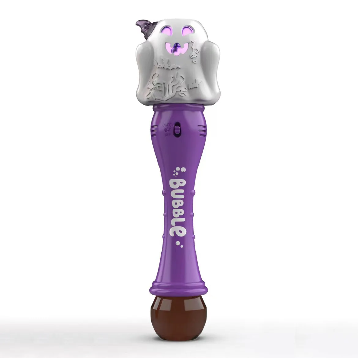 Elektrische Bubble Machine Halloween Bubble Light Pompoen Toverstaf Kerstman Speelgoedcadeau voor kinderen