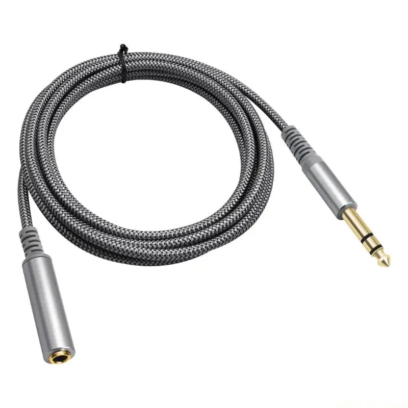M5TD Studio Grade 6.35mm TRS Male to Female Audios Cable AntiInterference Design