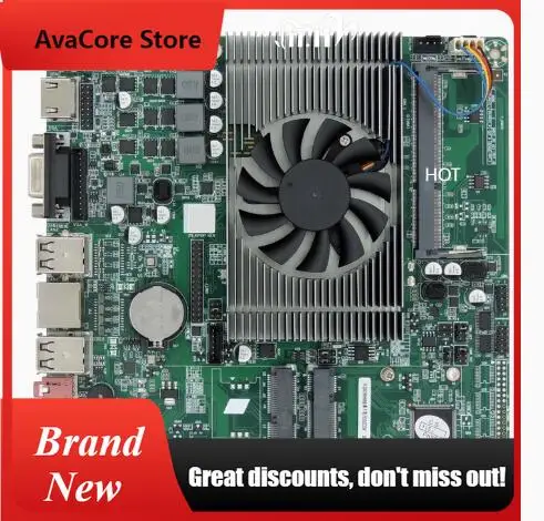AvaCorei5-3427U Mini-ITX Motherboard 2nd/3th Core Intel CPU IPC SBC Embedded Ultra-thin Mainboard with COM LAN DC12V DDR3 8USB L