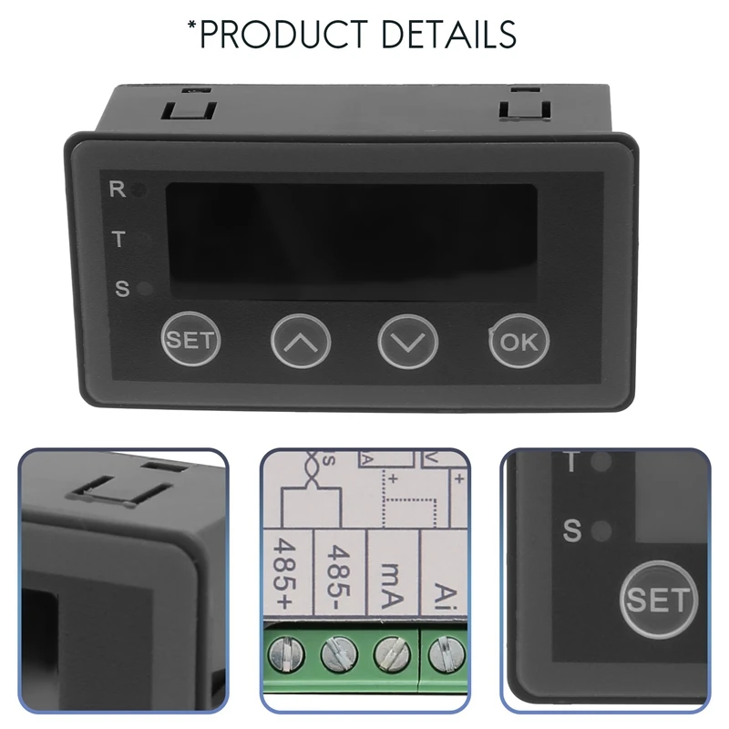 Digital Display Meter 0-10V 0-20MA 2-10V 4-20MA Analog Input Display Table Digital Display Head With RS485 Version