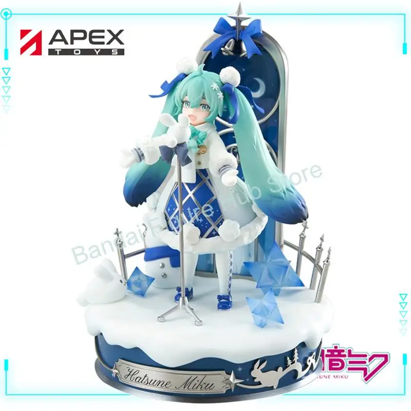 APEX-TOYS Original Genuine Vocaloid Hatsune Miku Xing Xue Ye Ver. Apex Innovation 18cm Anime Collections Model Toy Figures Gift