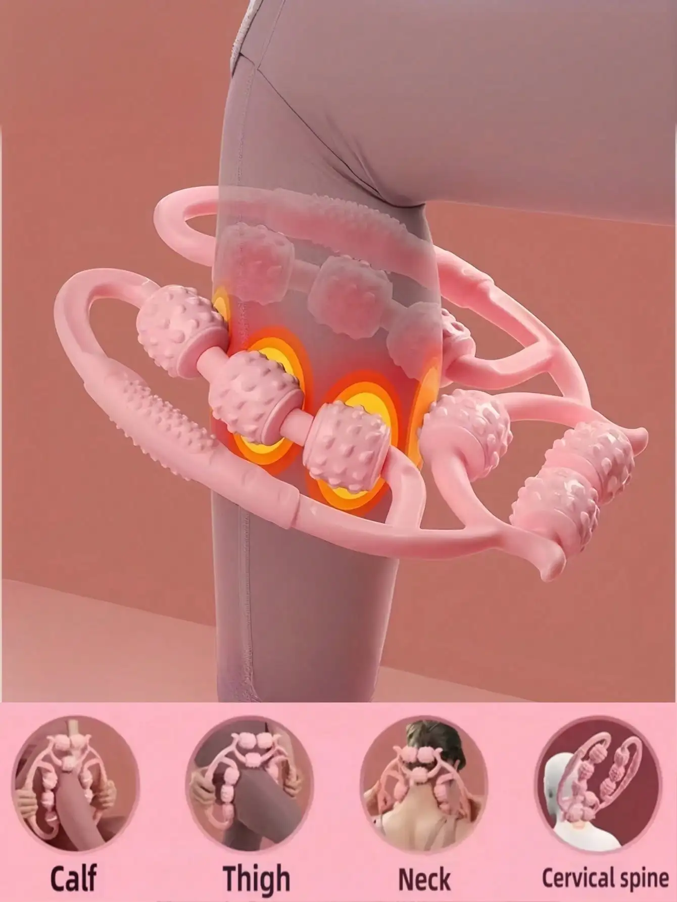 

Muscle Roller Stick, Trigger Point Muscle Deep Tissue Muscle Roller, Massage Roller To Relax Sore, Stiff, and Tight Muscles