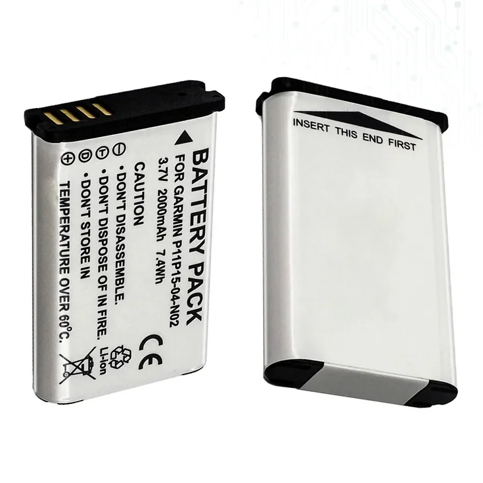 Battery 361-00029-02 361-00108-00 160mAh-2600mAh For GARMIN Monterra 680t 650t 610t Alpha 100 DC50 GAA002 ViVOACTIVE 3 Bateria