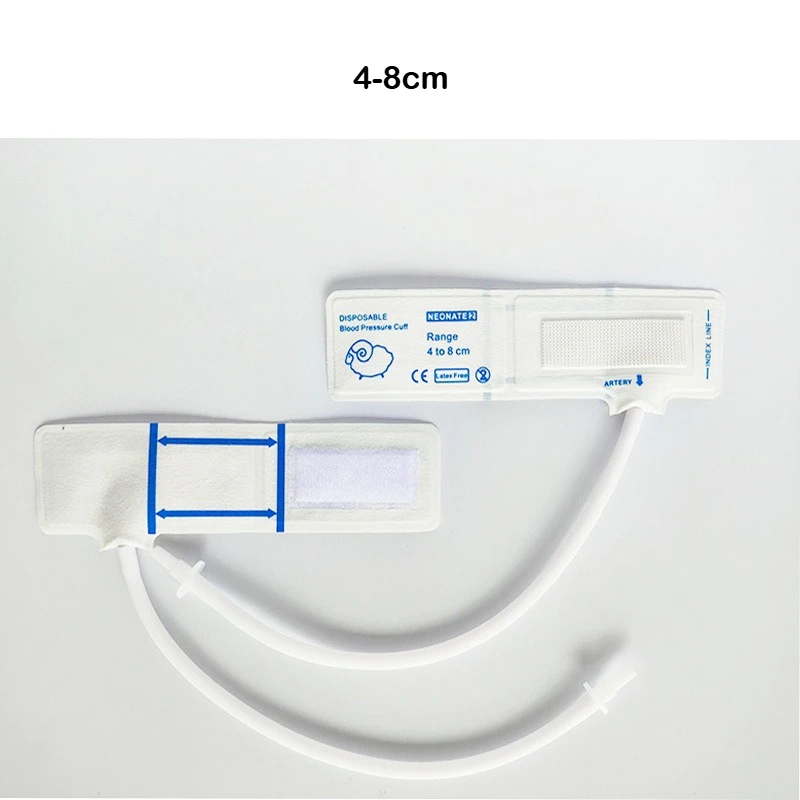 Einweg-Tiermanschette zur Blutdruckmessung von Tieren, PVC-Schlauch zur Messung des Blutdrucks von Mäusen, Katzen, Hunden, Schafen – Detail 4