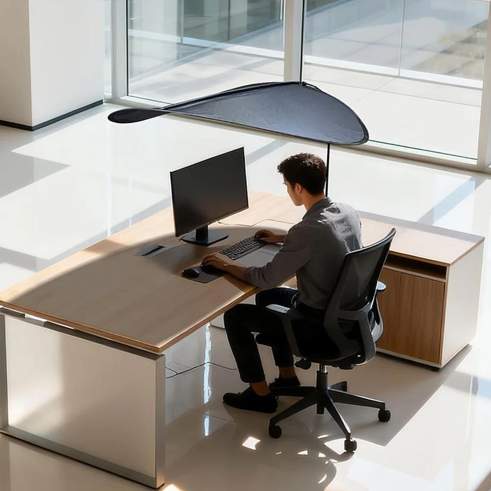 

Регулируемый антибликовый светозащитный экран для монитора Cubicle Light Shield, защита от солнца, для офиса