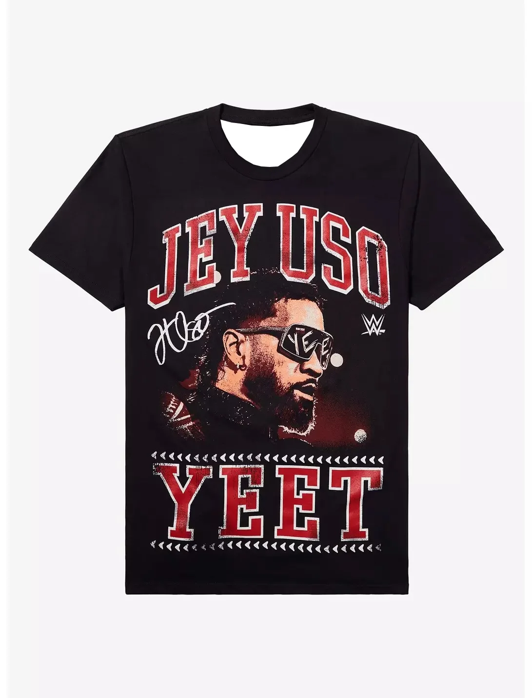 

Летняя новая футболка WWE Jey Uso Yeet, модная повседневная мужская футболка высокого качества с круглым вырезом и графическим принтом, молодежная спортивная футболка на открытом воздухе