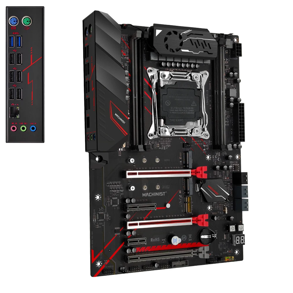 Imagem -03 - Motherboard Combo Kit Xeon e5 2680 Cpu v4 Processador Lga 20113 64gb 2133mhz Memória Ram Ddr4 Nvme M.2 Quatro Canais Machinist-x99
