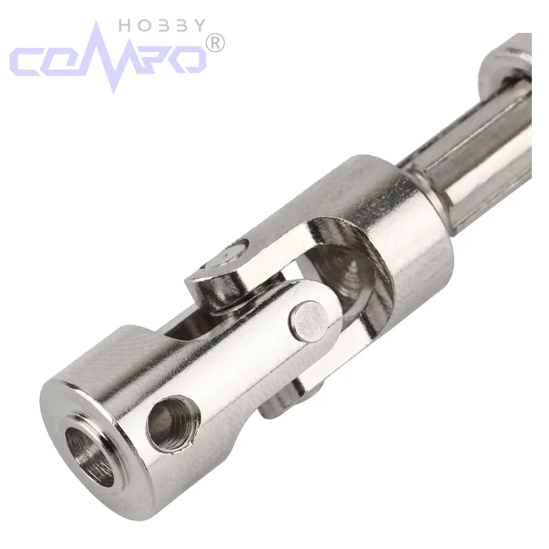 

1PC High Hardness Telescopic Universal Transmission Shaft Cardan Shaft Iron Driving Shaft For RC 1/10 Models SCX10 AXIAL Crawler