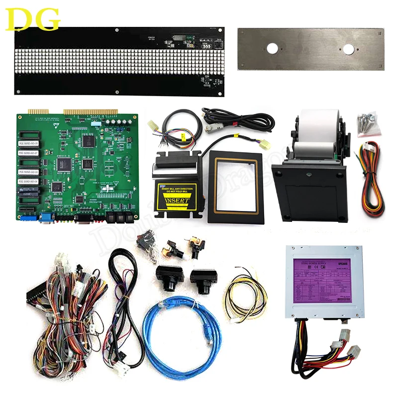 Jamma 595ชุดบอร์ดเกม pog ชุดหม้อทองสำหรับเครื่อง pog กับบอร์ดเกม PCB นอกจากนี้ยังมีตัวเลือกชุด