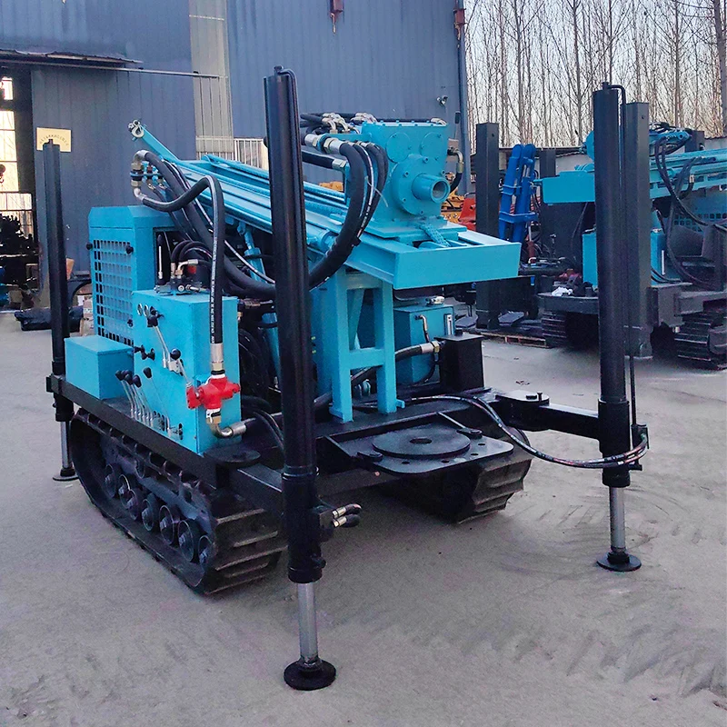 Hot Selling Water Well Drilling Rigs Portable 100m 200m 300m Hydraulic Drill Rig Bore Hole Deep Water Well Drilling Rig Machine