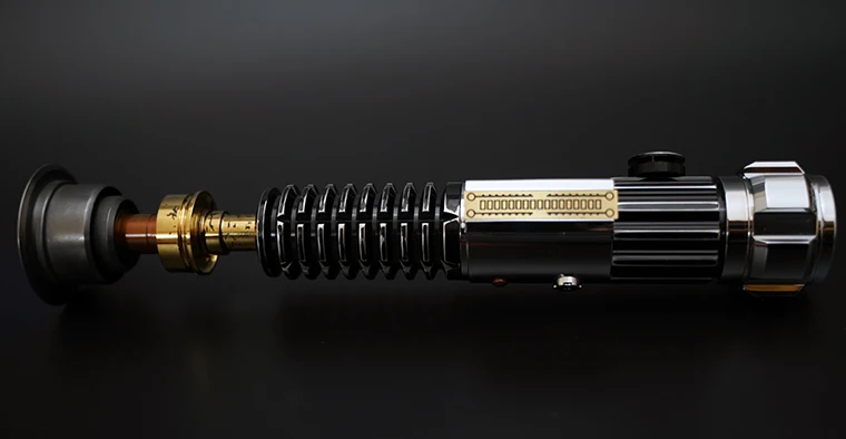 Obi-wan kenobi lightsaber EP3.5 led glow in the dark cosplay high quality official original brand new the force proffie 3.9