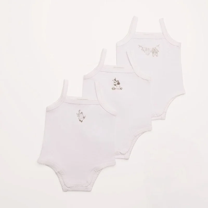 

Ali layette SS26 Printed Cotton Pajama Family Matching Collection Rompers Sets