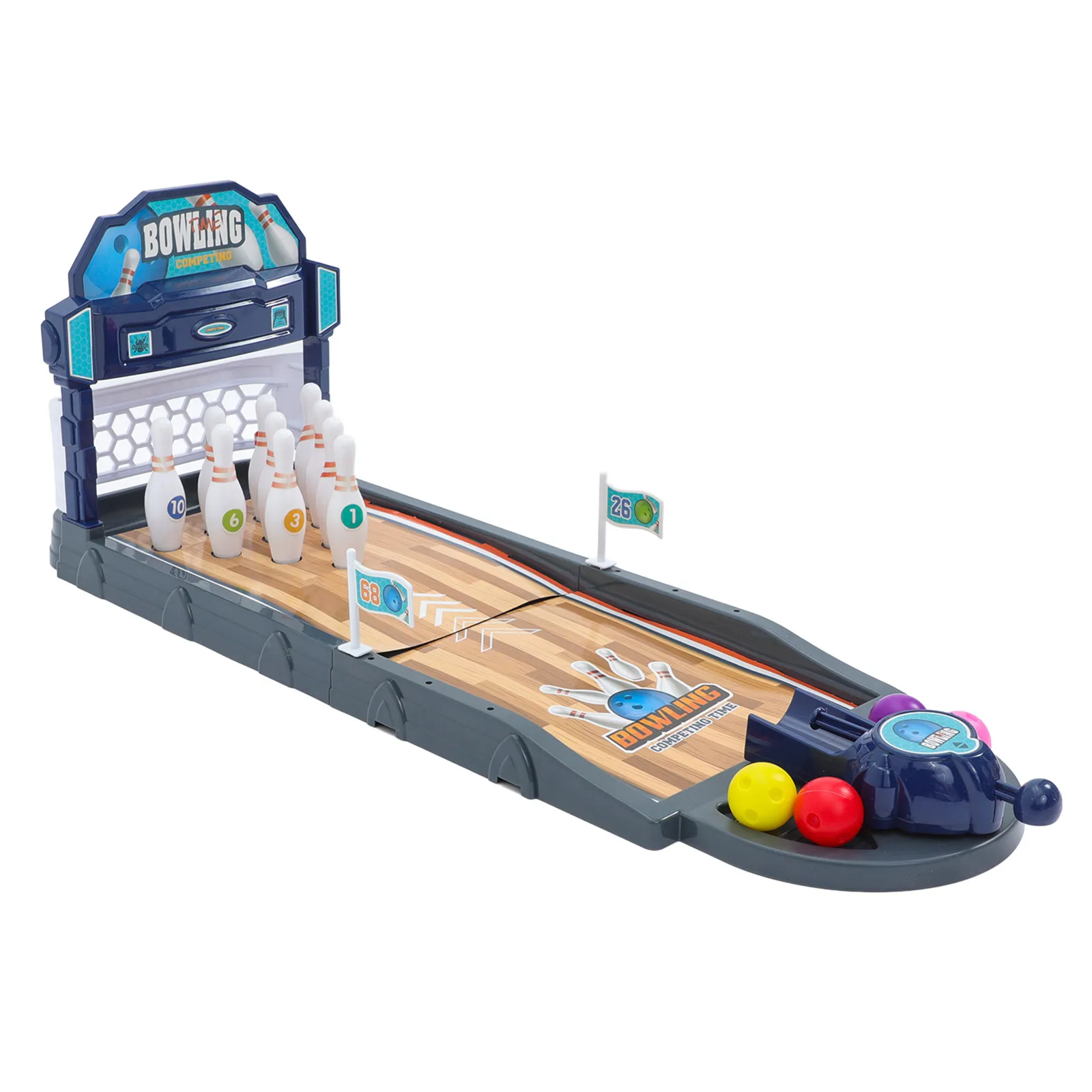 

1Set Safe ABS Bowling Game Set for Children Toddlers Tabletop Indoor Outdoor Recreation Parent Child Interaction Coordination