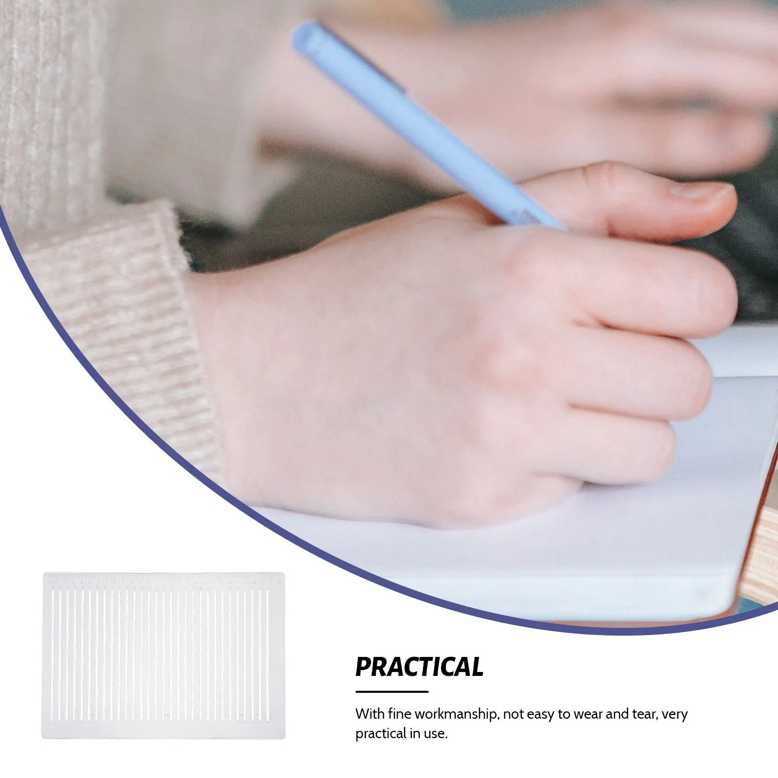 1 قطعة 30 سنتيمتر امتحان الرد حاكم البلاستيك الشفاف رسم خط حاكم لطلاب المدارس أداة القياس الحكام للطلاب #2