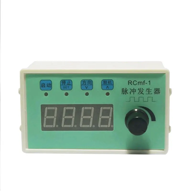 CS10-3 Digital Display Pulse Generator Stepper Servo Motor Drive Controller Stepless Speed Control Fixed length continuous