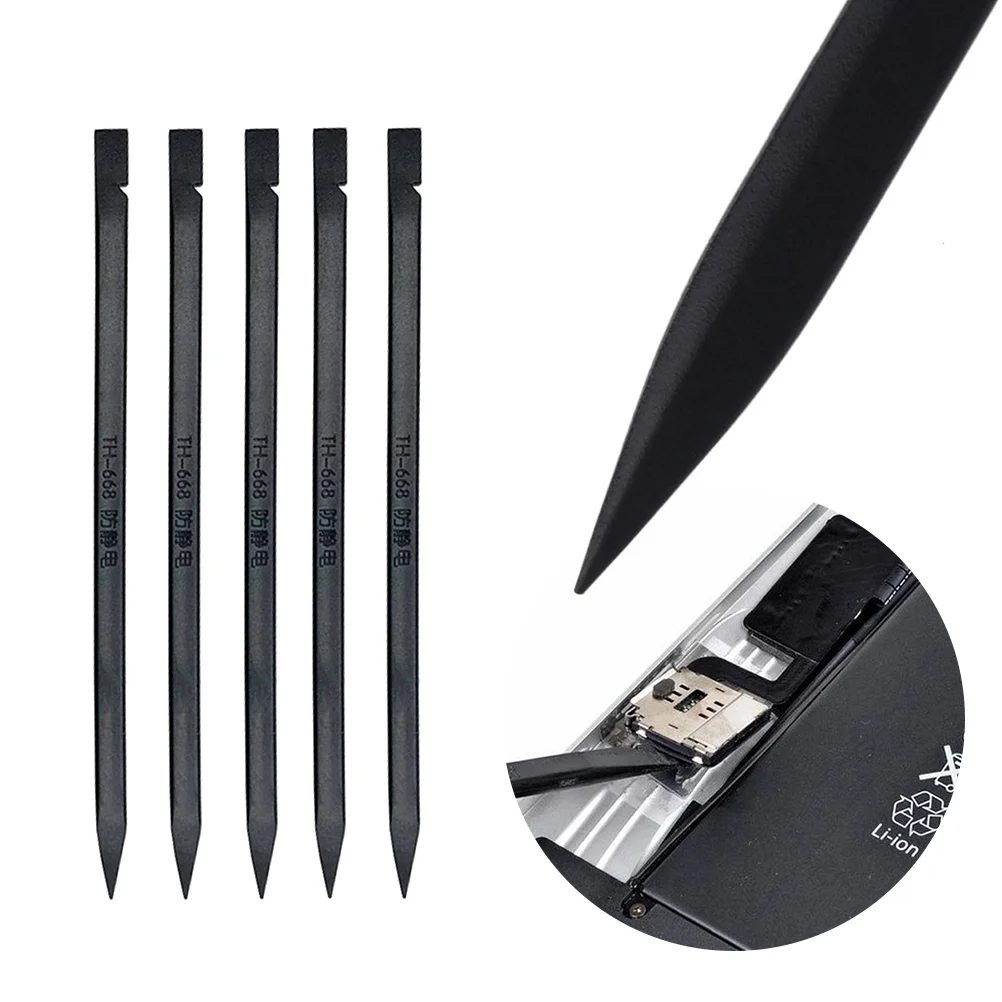 10 Pieces Scratch-resistant Tool Repair Kit for Smart Phone Home Cellphone Crowbar Disassemble