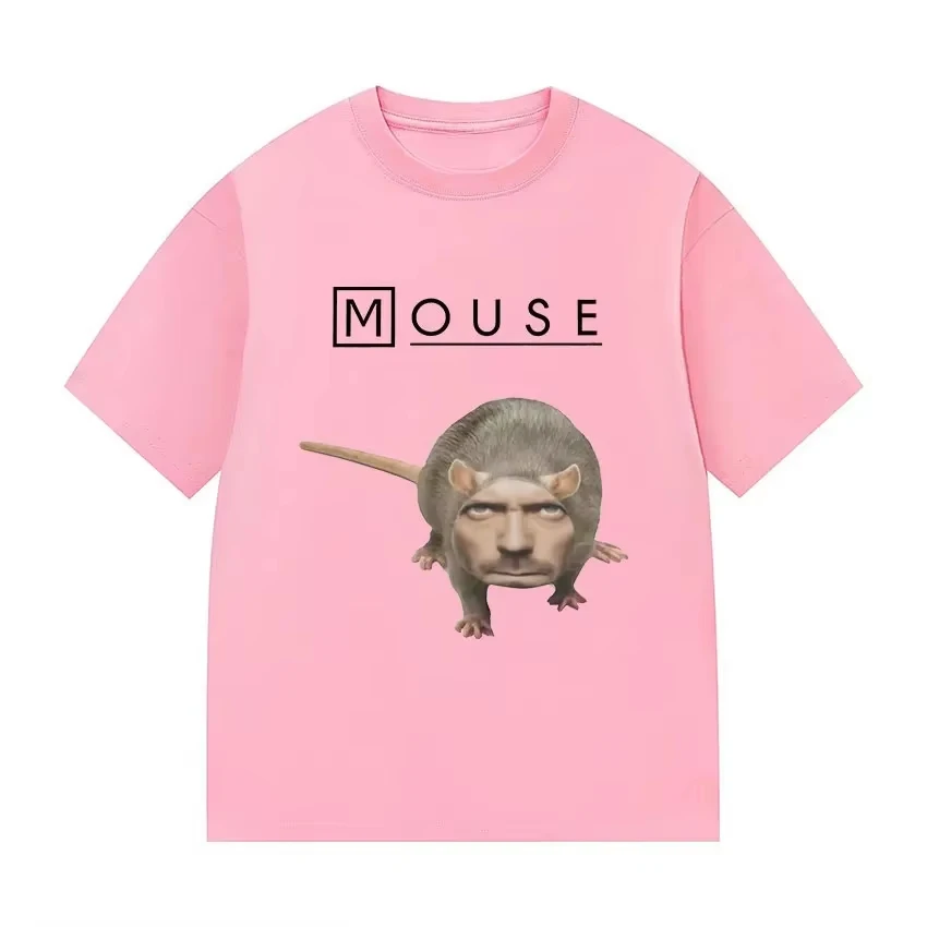 2026 House_Mouse MD Lustiges Grafik-T-Shirt für Männer und Frauen, lässiges, übergroßes Kurzarm-T-Shirt, modische, hochwertige T-Shirts, Streetwear – Detail 7