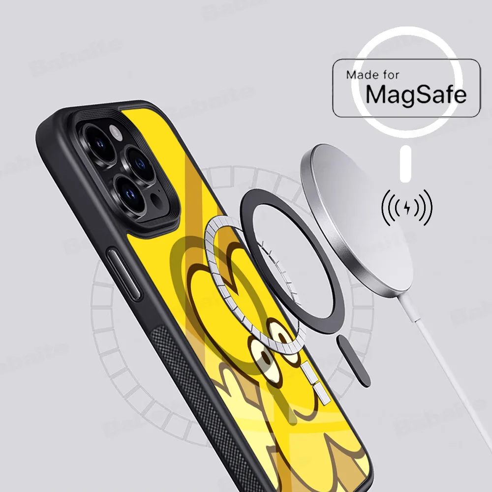 Bfdi Battle For Dream Island Phone Case Magesafe Magnetic Wireless Charge Case For iPhone 16 11 12 13 14 15 Pro Max Plus Mini