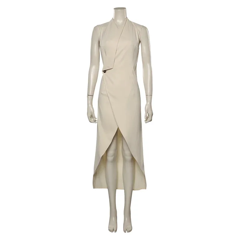 Mon Mothma Cosplay Fantasy Clothing TV Space Battle Andor Costume Disguise Adult Women Roleplay Fantasia Party Outfits cm;5