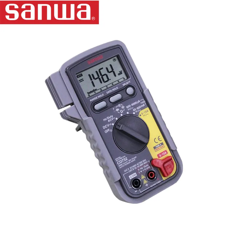 Sanwa CD732 high-precision digital multimeter automatic range multi-function electrician universal meter