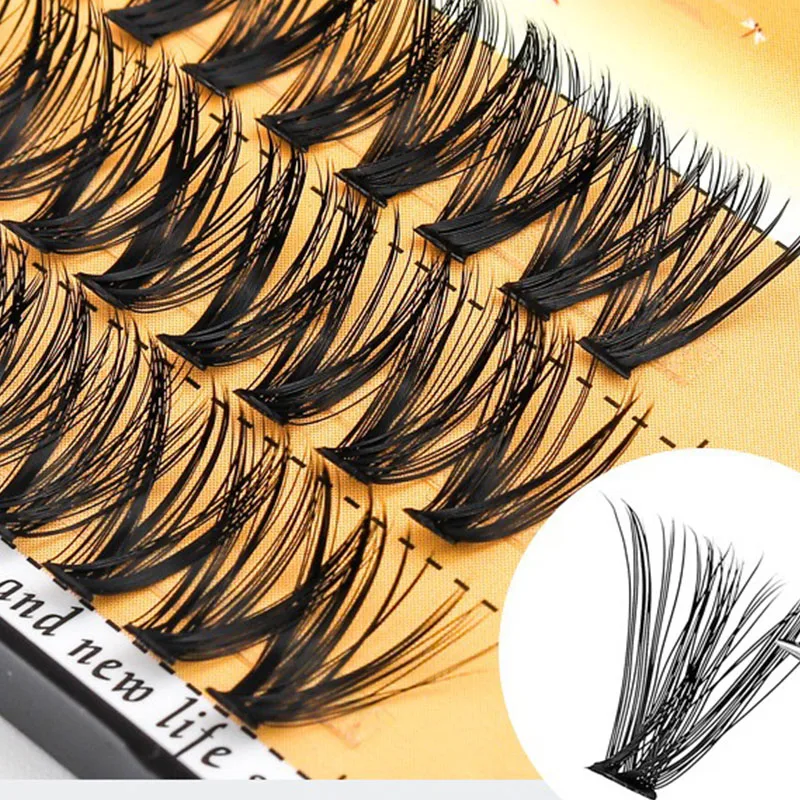 High Quality DIV Makeup 60P  Lash Cluster Eyelash Extension