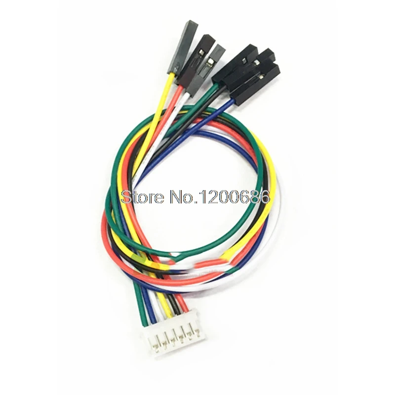 24AWG 200MM PH2.0 2.0 2.54MM pitch 5P/6P pin Female single dupont 2.54 harness cable 2.0MM pitch double head customization made