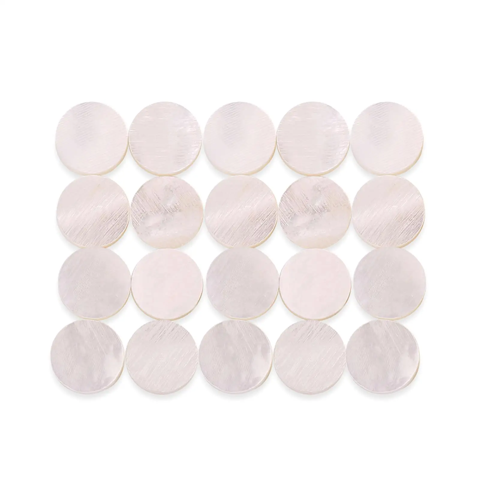 20Pcs 6mm Fretboard Inlay Dots for guitar , Ukulele, Bass, Mandolin & Banjo - Decorative Markers