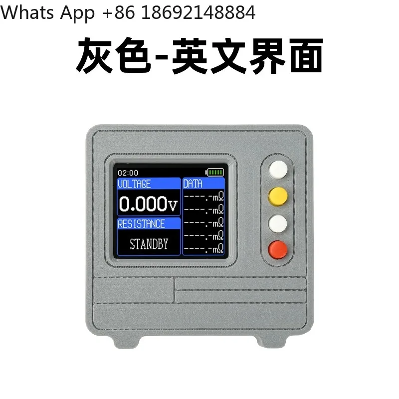 1.77 Inch TFT Color Screen Voltage and Internal Resistance Meter DC5V for TV607 AC 4-Wire Electronic Load Tester
