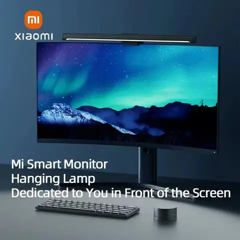 Lampa LED Xiaomi Mijia do monitora komputerowego, lampka do czytania i nauki, chroniąca oczy ucznia, montowana na ekranie.